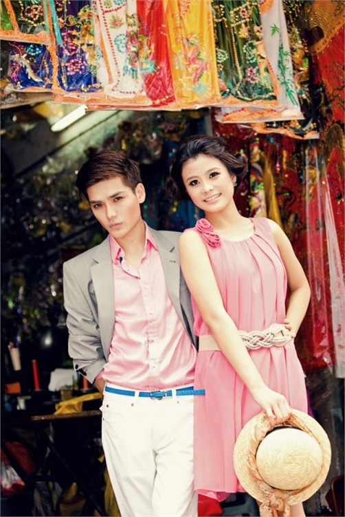 Nukan Trần v&agrave; Tuyết Nhi  xuống phố m&ugrave;a thu